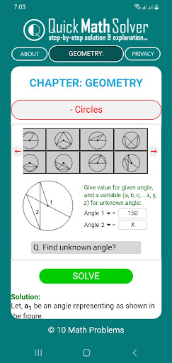 Quick Math Solver ekran görüntüsü
