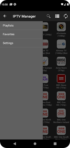 IPTV Manager(Player) ekran görüntüsü