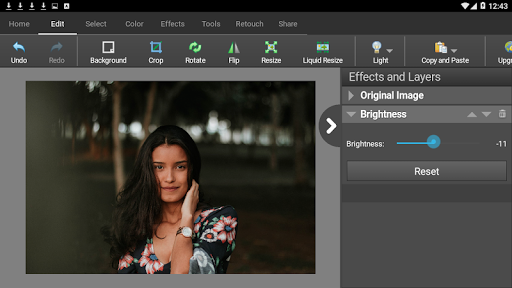 PhotoPad Photo Editor ekran görüntüsü