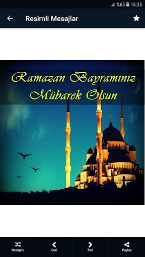 Ramazan Bayramı Mesajları ekran görüntüsü