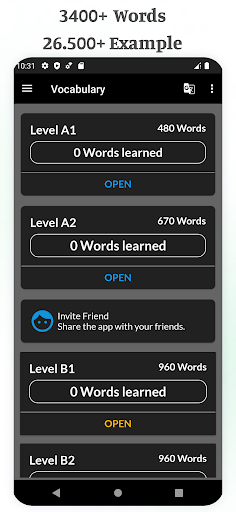 Oxford Vocabulary PRO ekran görüntüsü