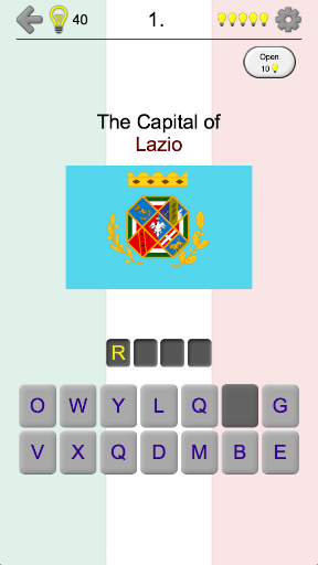 Italian Regions - Italy Quiz ekran görüntüsü