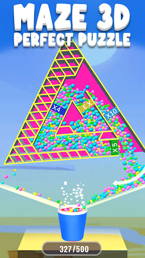Split Balls Out Multi Maze 3D ekran görüntüsü