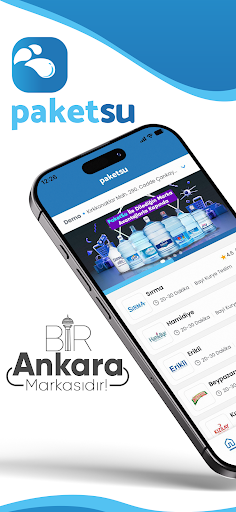 Paket Su - Sipariş ekran görüntüsü