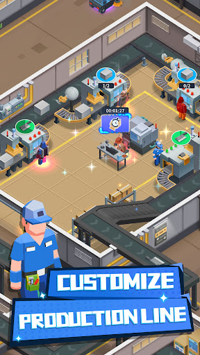 Steel Mill Manager-Idle Tycoon ekran görüntüsü
