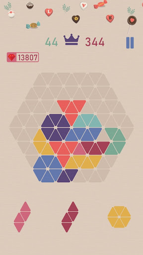 Trigon : Triangle Block Puzzle ekran görüntüsü