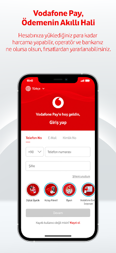Vodafone Pay ekran görüntüsü