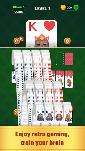 Big Card Solitaire ekran görüntüsü