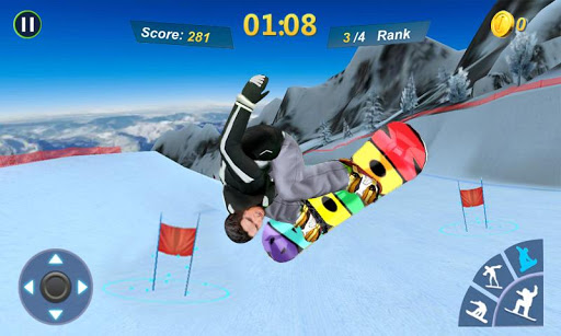Snowboard Master 3D ekran görüntüsü