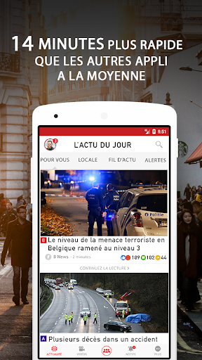 Alertes info Belgique ekran görüntüsü