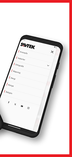 SAVTEK Dergi ekran görüntüsü