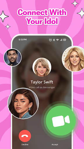 Prank Call Idol: AI Video Chat ekran görüntüsü