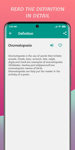 Literary Terms Dictionary ekran görüntüsü