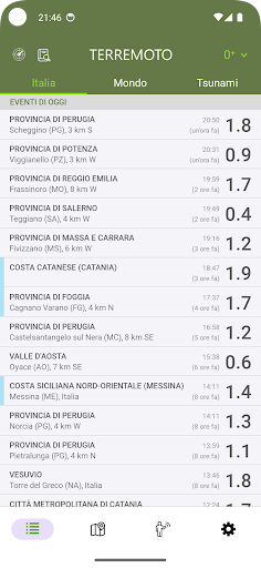 Terremoto ekran görüntüsü