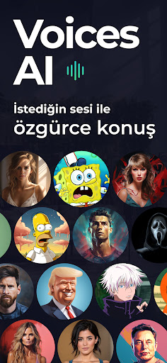 Voices AI: Sesinizi Değiştirin ekran görüntüsü