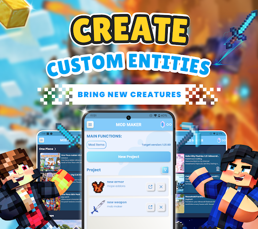 Mod Maker for Minecraft PE ekran görüntüsü