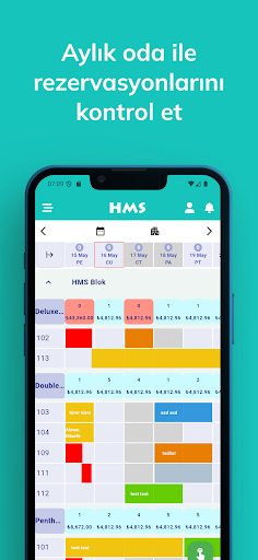 HMS Otel Programı ekran görüntüsü