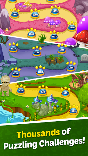 Witchy Wizard Match 3 Games ekran görüntüsü