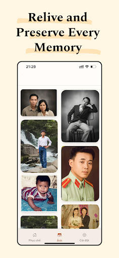 Memori: AI Photo Restoration ekran görüntüsü