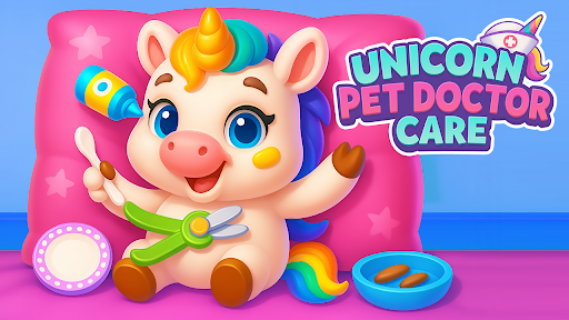 Unicorn Bakım Salonu Oyunu ekran görüntüsü