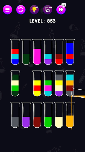 Color Water Sort Puzzle Games ekran görüntüsü