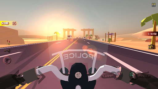 Moto Mad Racing Bisiklet Oyunu ekran görüntüsü