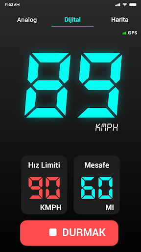 GPS Hız göstergesi - Odometer ekran görüntüsü