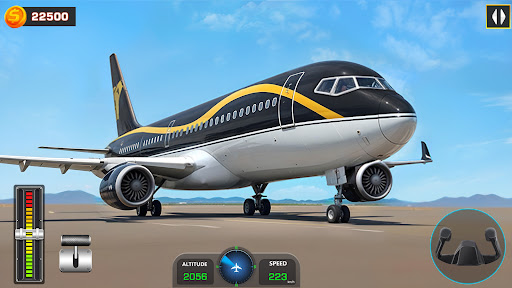 Flying Simulator Pilot Game 3D ekran görüntüsü