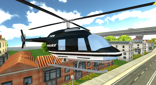 Police Helicopter Simulator 3D ekran görüntüsü