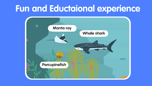 Learn Ocean Animals for kids ekran görüntüsü