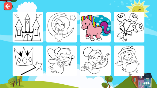 Finger Paint Coloring Book ekran görüntüsü