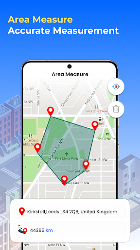GPS uydu dünya Harita Görünümü ekran görüntüsü