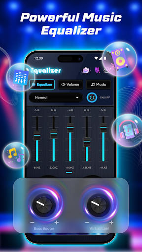 Equalizer, Bass Boost & Volume ekran görüntüsü