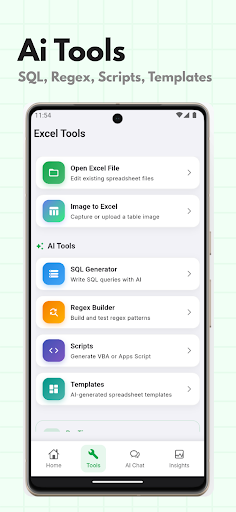 XLSheet AI : Formula & Editor ekran görüntüsü