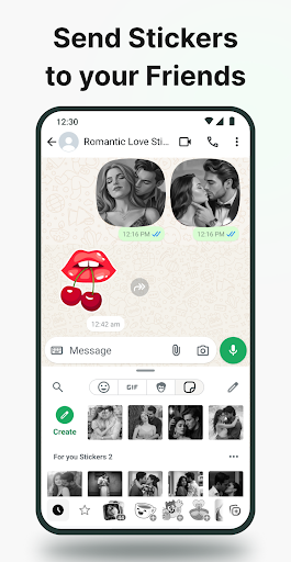 Romantic Love Emoji WAStickers ekran görüntüsü