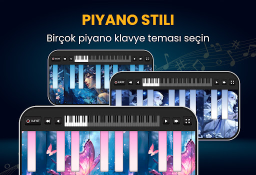 Piyano, Bateri Öğrenin ekran görüntüsü