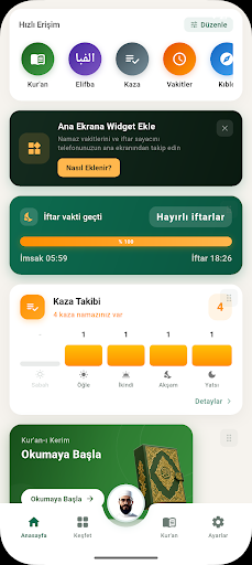 Dualar ve Sureler : Ezan Vakti ekran görüntüsü