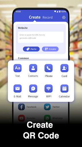 QR Create&Scan ekran görüntüsü