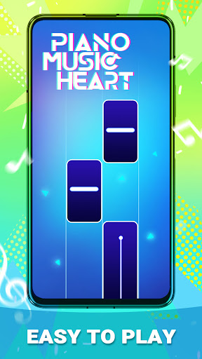 Piano Music Heart: Pop Tiles ekran görüntüsü
