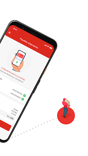 Aramex Mobile ekran görüntüsü