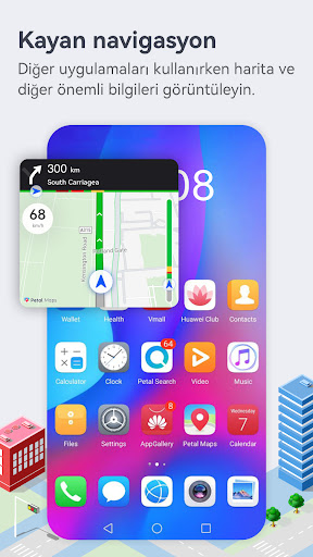 Petal Haritalar -GPS ve Trafik ekran görüntüsü
