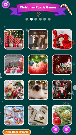 Christmas Puzzle Games ekran görüntüsü