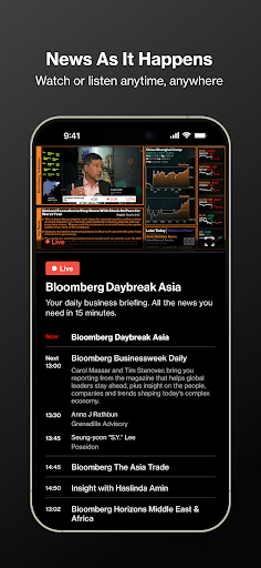 Bloomberg: Finance Market News ekran görüntüsü