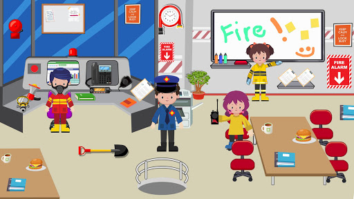 Pretend Play Fire Station ekran görüntüsü