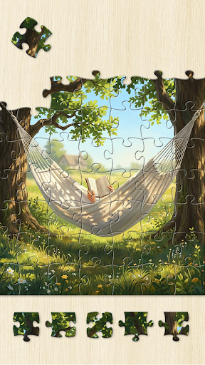 Slow Living Jigsaw Puzzle game ekran görüntüsü