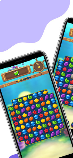 Ocean Blast Match 3 ekran görüntüsü