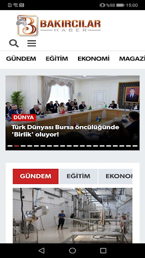 Bakırcılar Haber ekran görüntüsü