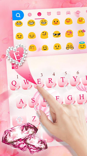 Pink Diamond Paris Tema ekran görüntüsü