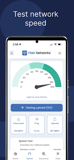 Flair WiFi Analyzer ekran görüntüsü