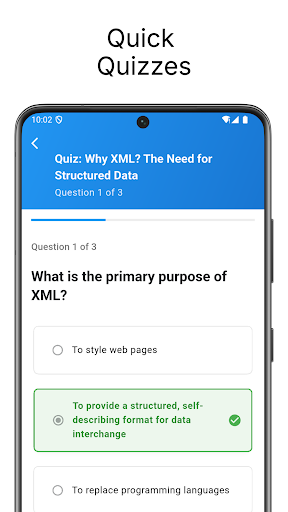 Learn XML ekran görüntüsü